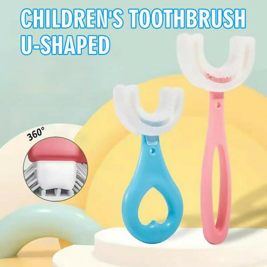Kid’s U-Shaped Silicone Toothbrush